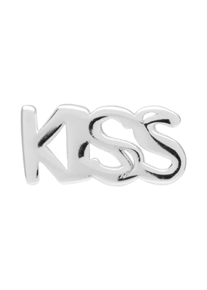 Word Kiss ørering Silver Lulu Copenhagen 